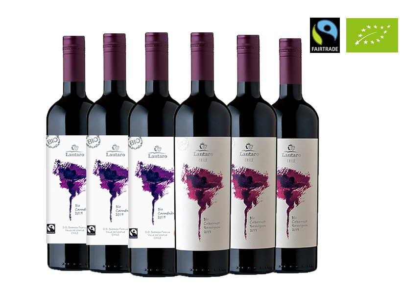 Vinos Lautaro 6 Pack Organica